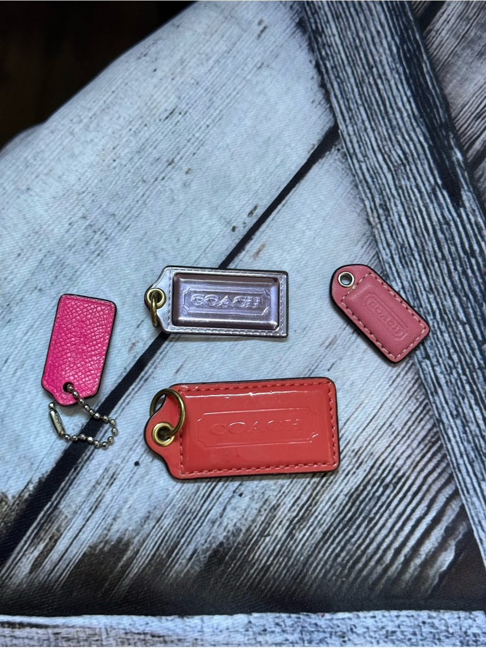 Coach hang tags random 9 pieces